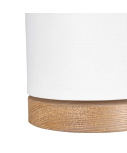 LAMPADA DA TAVOLO ONLI "KAMO" LEGNO E TESSUTO, E27